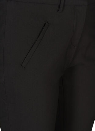 Klassisk cropped bukser, Black, Packshot image number 2