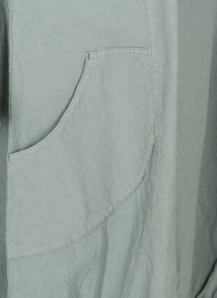 Kjole med lommer, Slate Gray, Packshot image number 3