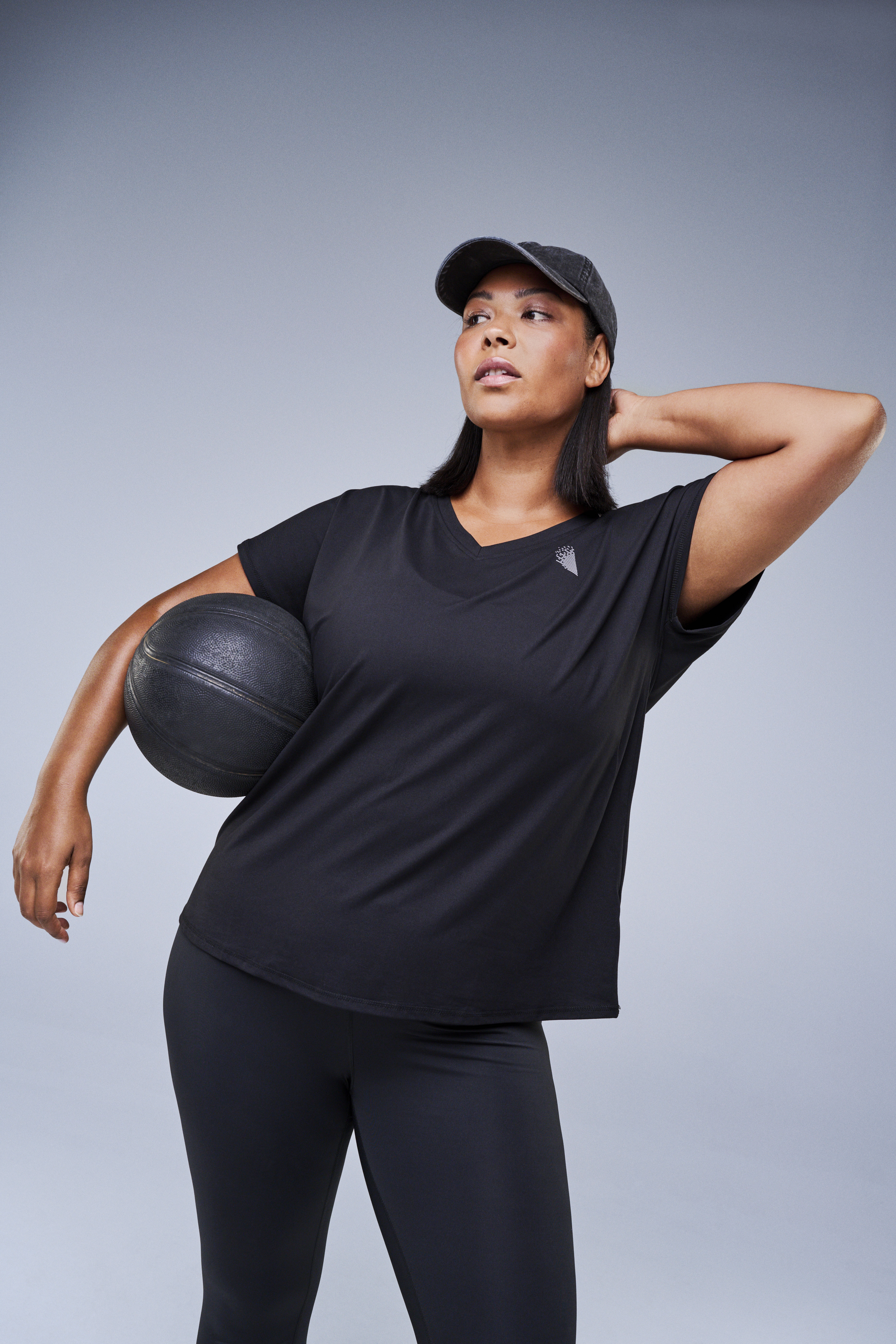 Zizzi Sports t-shirt, , Model