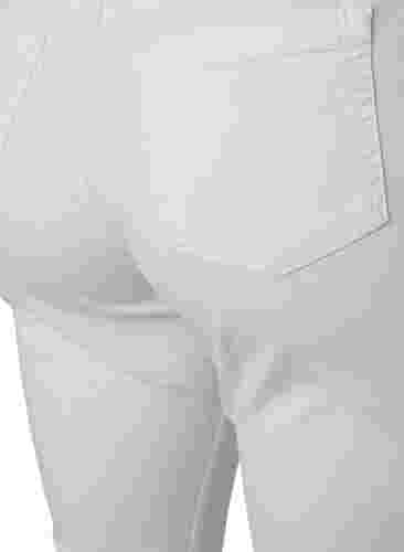 Ellen bootcut jeans med høj talje, White, Packshot image number 3