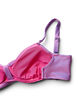 Stribet bikini-bh med b&oslash;jle, Lyser&oslash;d, Packshot image number 3
