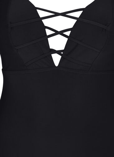 Iconic Badedragt Med Bojle Stroplos Black