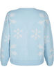 Jule strik cardigan, Cerulean Comb, Packshot image number 1