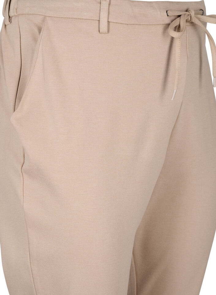Cropped Maddison bukser, Beige, Packshot image number 2