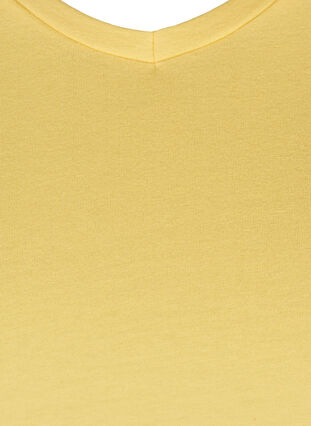 Basis t-shirt, Lemon Drop, Packshot image number 2