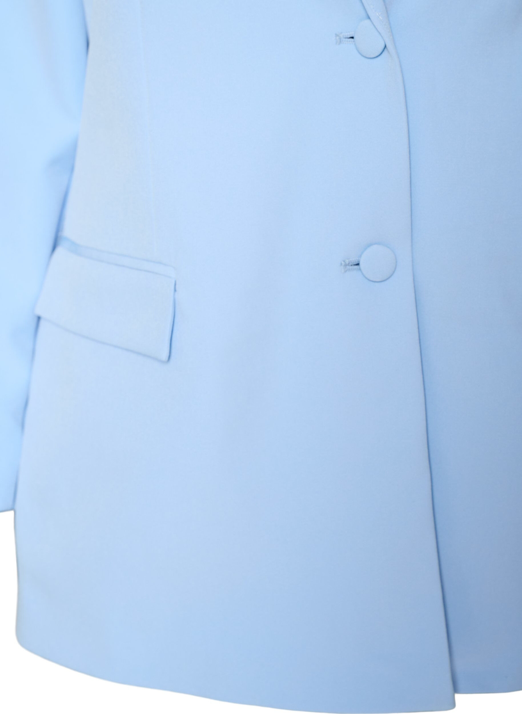 ZizziKlassisk blazer med knaplukning, Bl&aring;, Packshot image number 2