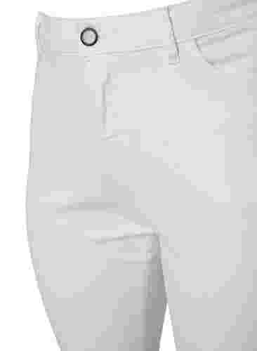 Ellen bootcut jeans med høj talje, White, Packshot image number 2