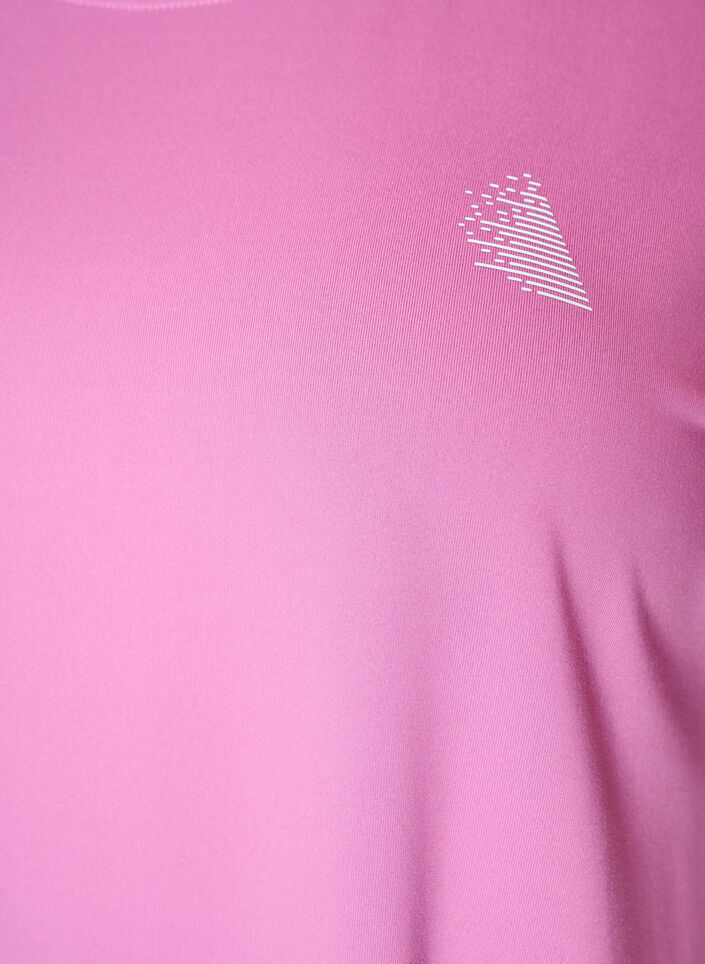 Lang tr&aelig;nings t-shirt, Lyser&oslash;d, Packshot image number 2