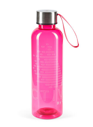 Drikkedunk med logo og skruelåg, Pink Active, Packshot image number 0