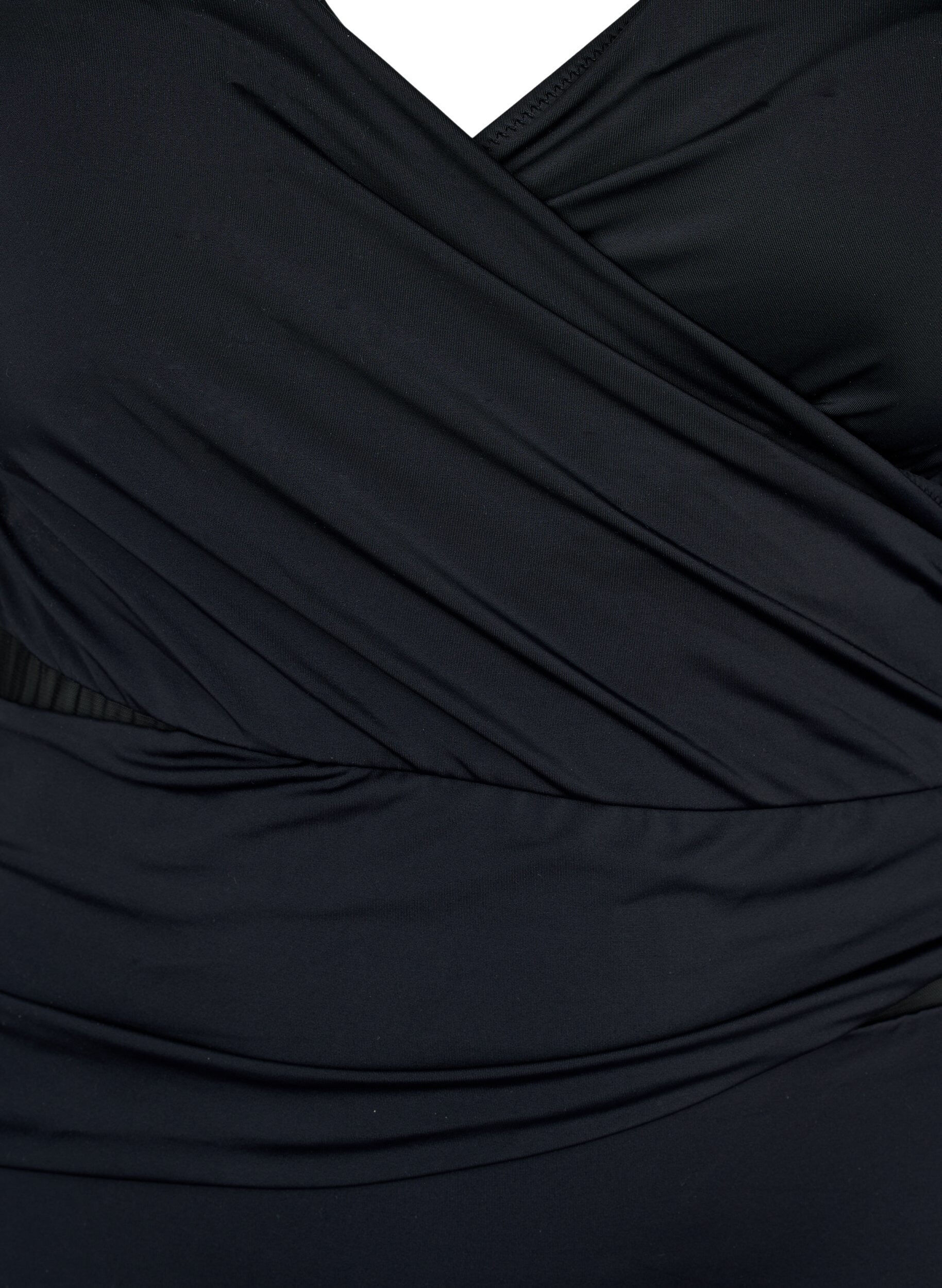 ZizziBadedragt med wrap, Sort, Packshot image number 2