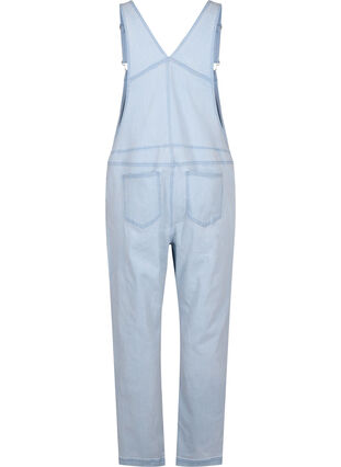 Stribede denim overalls, L. Blue Denim Stripe, Packshot image number 1