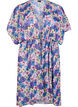 Strand kimono med print, Blå, Packshot image number 0