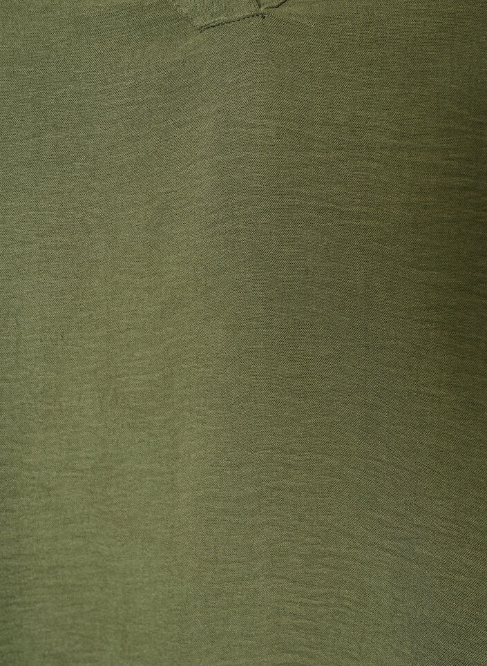 Bluse med 3/4 &aelig;rmer, Gr&oslash;n, Packshot image number 2