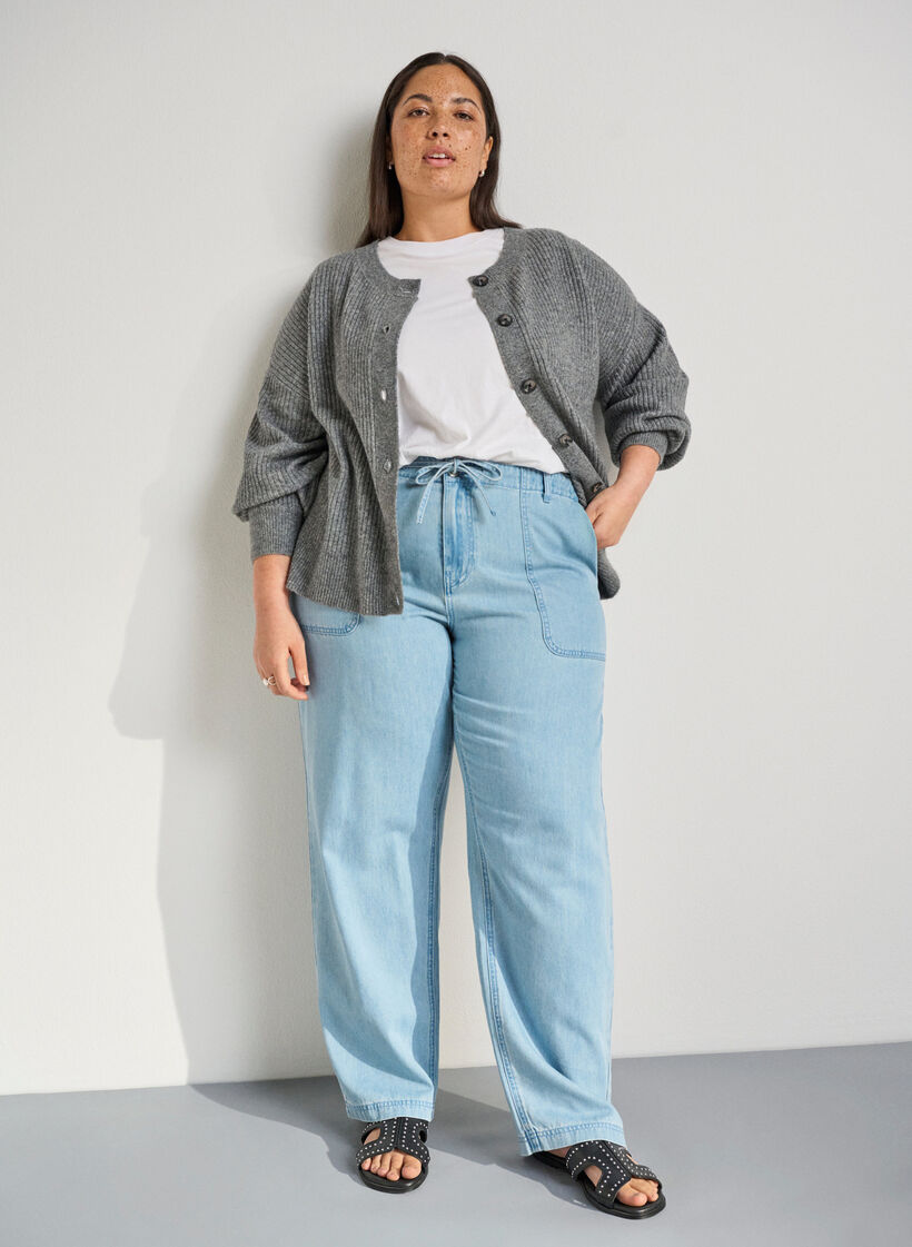 Flade sandaler med nitter, Sort, Image image number 0