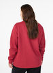 FLASH - Sweatshirt med rund hals , Rød, Model image number 2