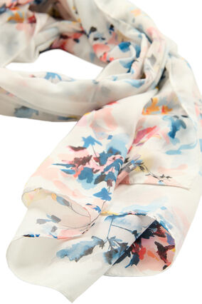 Tørklæde med print, Cloud Dancer AOP, Packshot image number 1