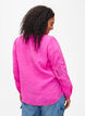 Bluse i TENCEL™ Modal med broderidetaljer, Phlox Pink, Model image number 1