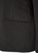 Klassisk blazer med enkel knaplukning, Sort, Packshot image number 4