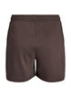H&oslash;jtaljede sweatshorts med lommer, Brun, Packshot image number 1