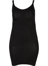 Shapewear underkjole med tynde stropper, Sort