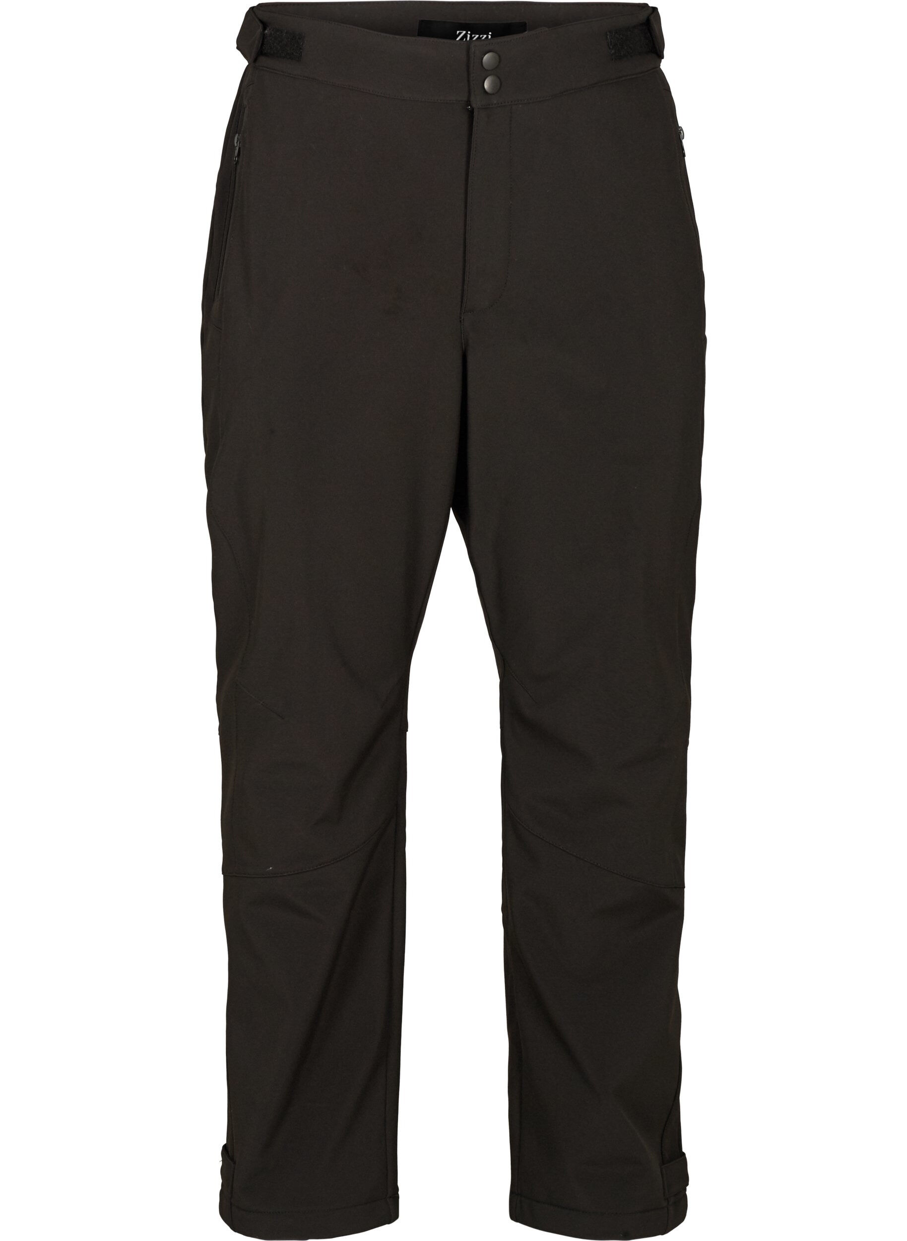 Softshell bukser med justerbar velcro