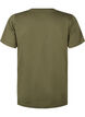 FLASH - T-shirt med motiv, Olive Night Flower, Packshot image number 1