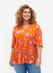 Blomstret bluse i pliss&eacute;, Exuberance Flower, Model image number 0