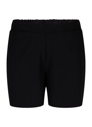 FLASH - Løse shorts med lommer, Black, Packshot image number 0