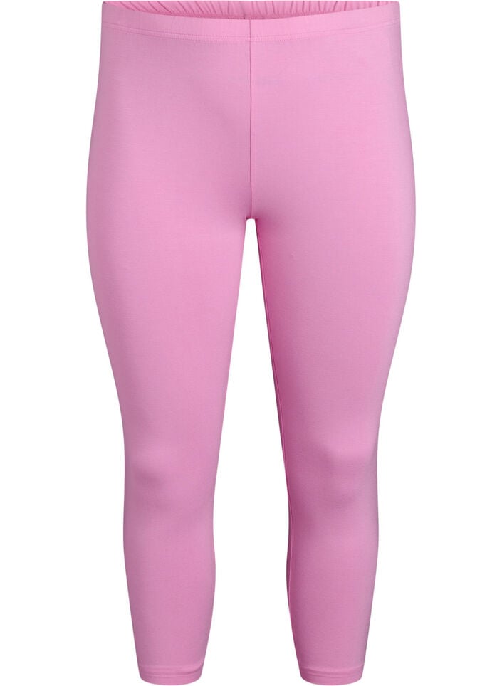 Basis 3/4 leggings i viskose, Lyser&oslash;d, Packshot image number 0