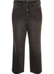 Kiana straight fit jeans med h&oslash;j talje, Sort, Packshot image number 0
