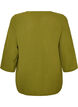 Bluse med 3/4 &aelig;rmer, Gr&oslash;n, Packshot image number 1