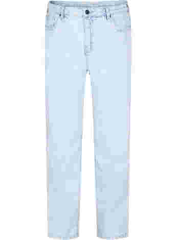 Cropped Mille mom jeans med print