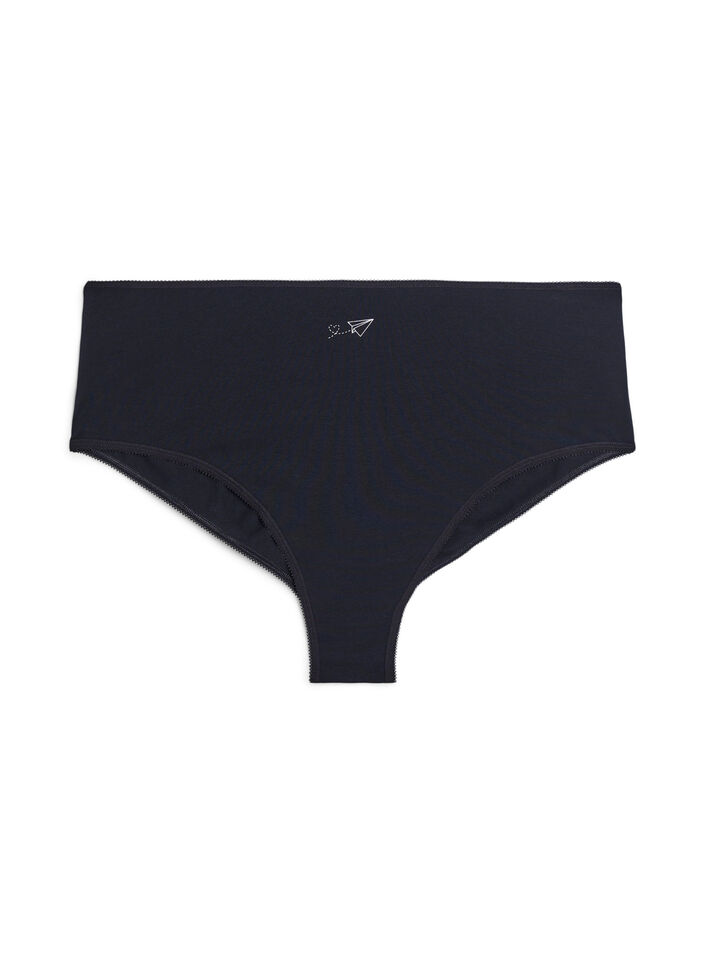 7-pak hipster trusse med regul&aelig;r talje, Lilla, Packshot image number 2