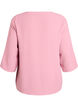 Bluse med 3/4 &aelig;rmer, Lyser&oslash;d, Packshot image number 1