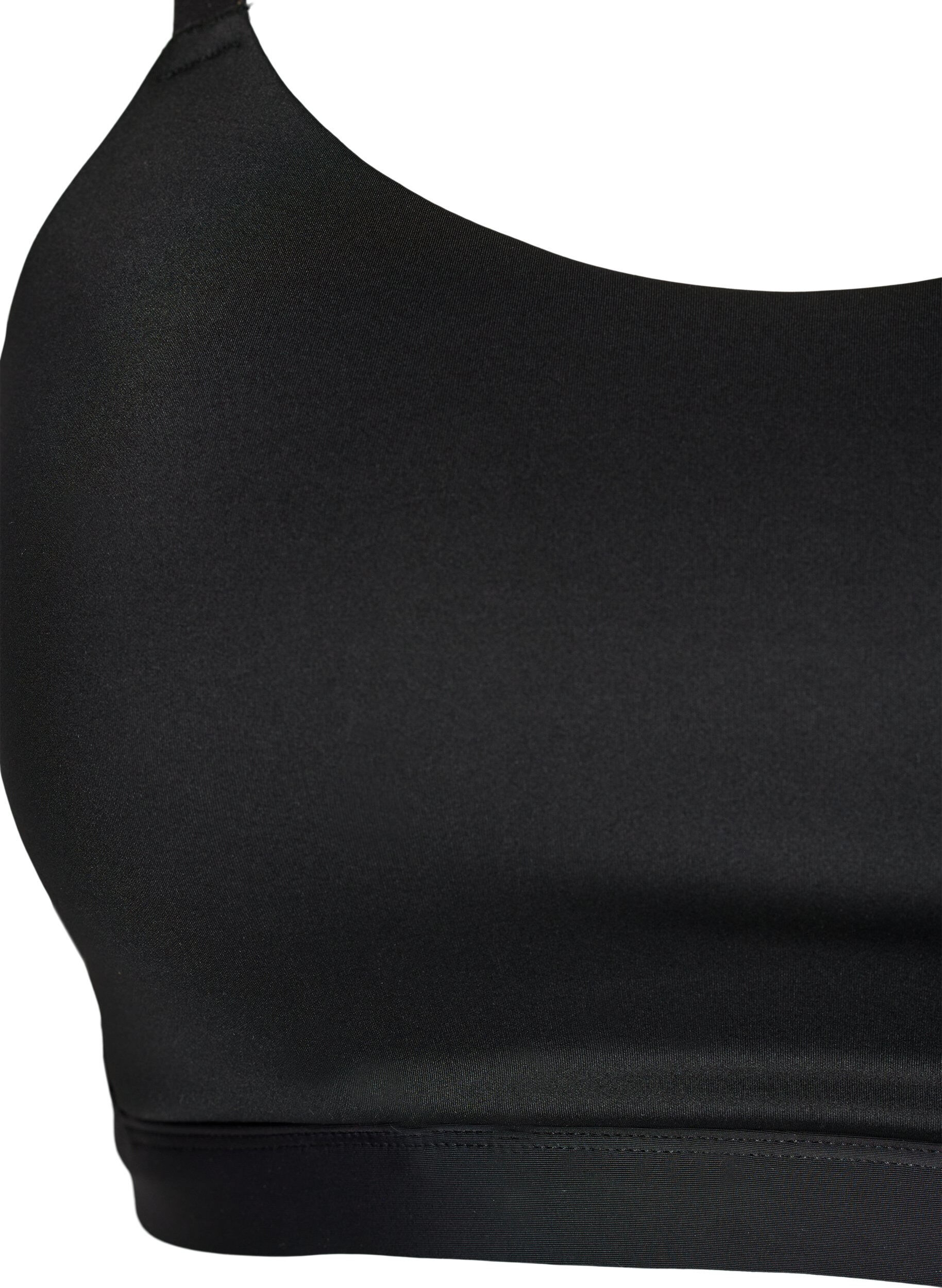 ZizziSports-bh med let vattering, Sort, Packshot image number 2