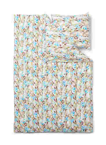 Mønstret sengesæt i bomuld, Multi color AOP, Packshot image number 1