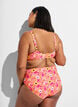 Bikini bh med b&oslash;jle og m&oslash;nster, Orange, Model image number 2