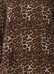 Bluse med leopardprint og 3/4 ærmer, Leo AOP, Packshot image number 2