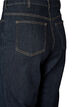 Straight fit Kiana jeans med h&oslash;j talje, Bl&aring;, Packshot image number 3