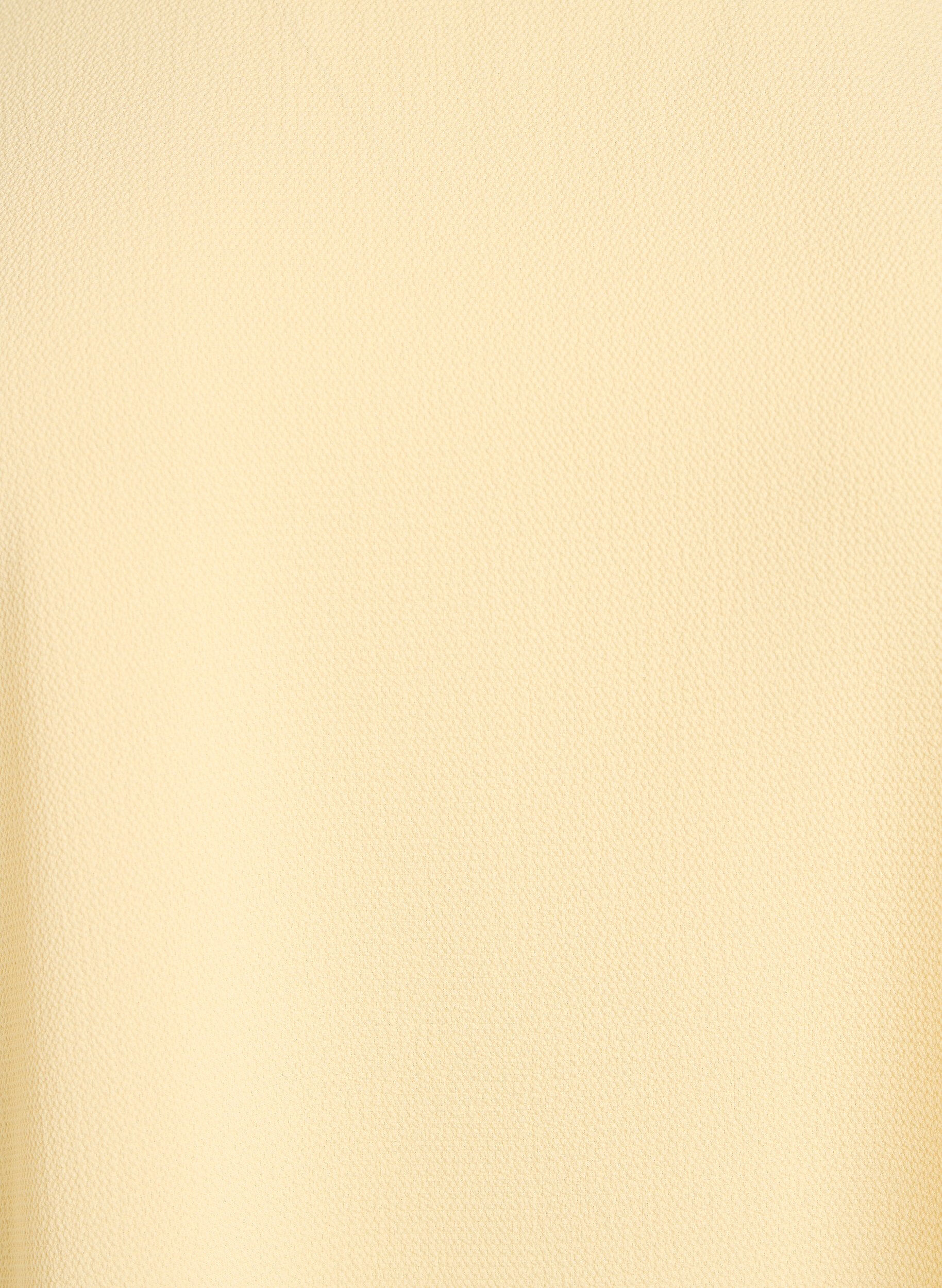 ZizziBluse med korte &aelig;rmer og rund halsudsk&aelig;ring , Gul, Packshot image number 2