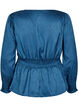 Tone-i-tone mønstret bluse med smock, Midnight, Packshot image number 1