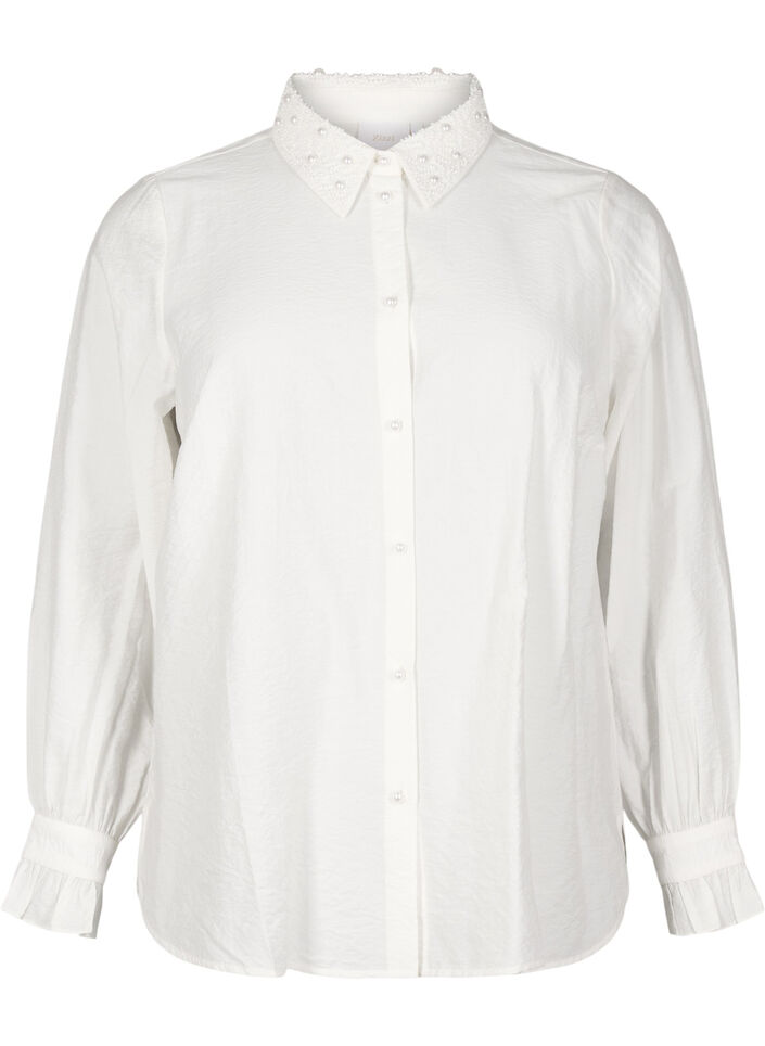 Skjorte med perler, Snow White, Packshot image number 0