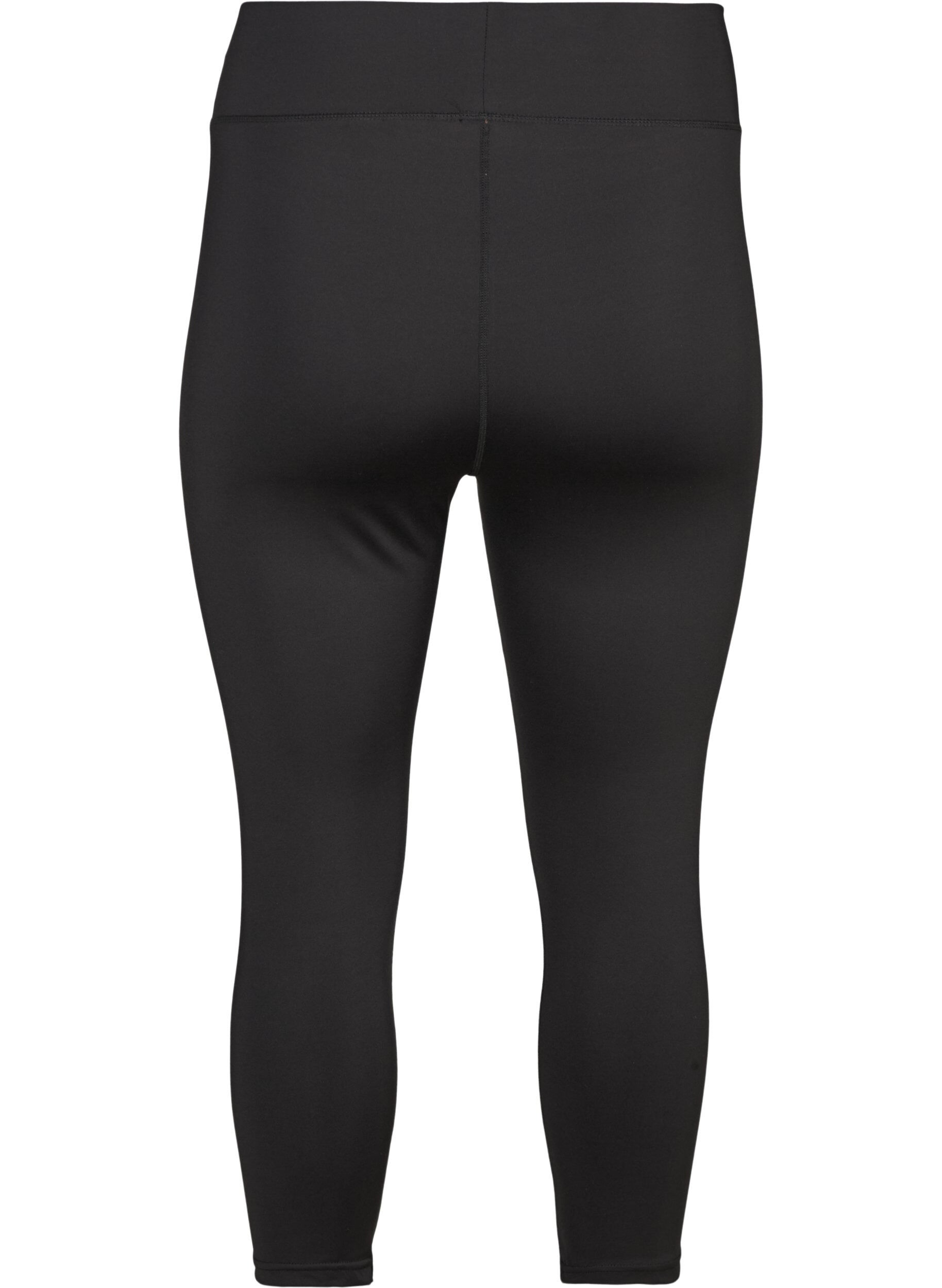 ZizziT&aelig;tsiddende tr&aelig;nings knickers, Sort, Packshot image number 1