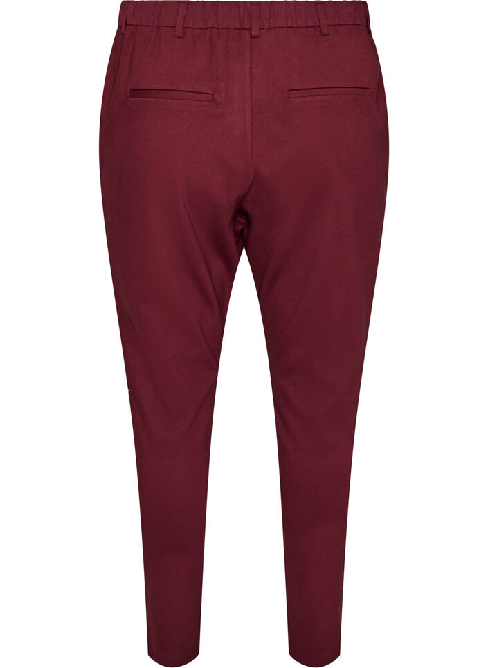 Cropped Maddison bukser, R&oslash;d, Packshot image number 1
