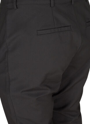 Klassiske bukser med 7/8 længde, Black, Packshot image number 3