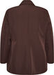 Klassisk blazer med knaplukning, Brun, Packshot image number 1