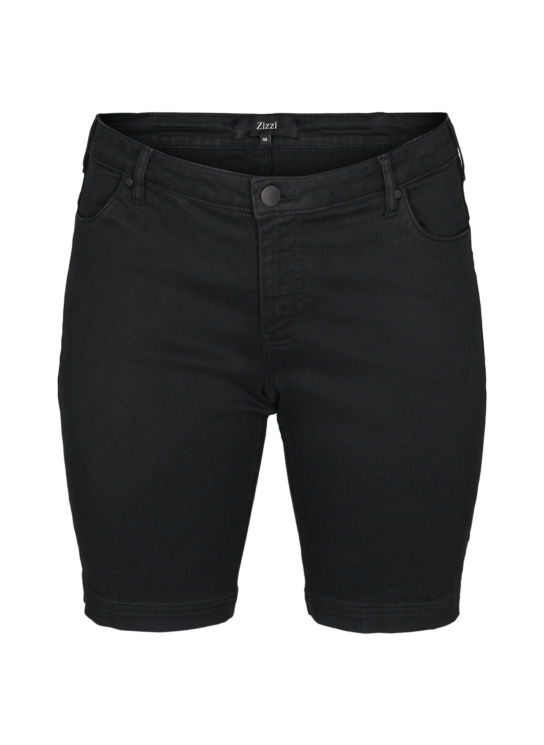 Slim fit Emily shorts med normal talje