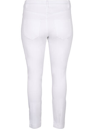 Viona jeans med regulær talje, White, Packshot image number 1