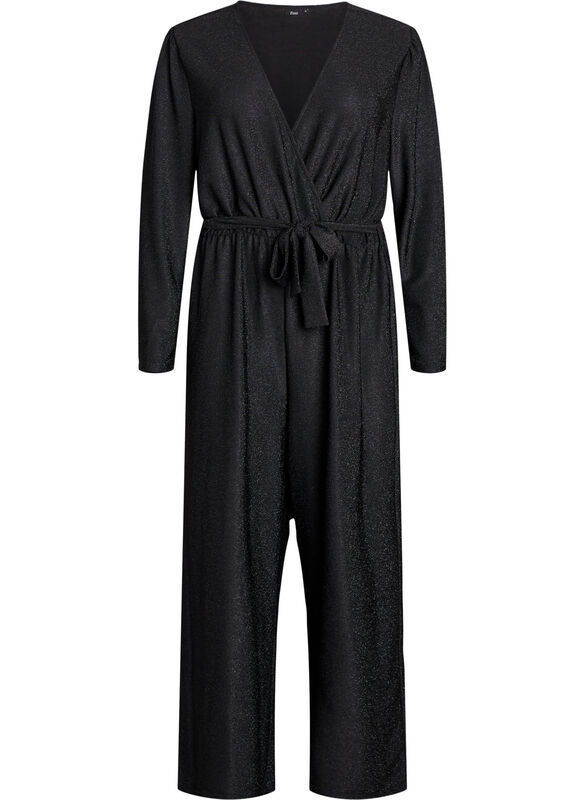 Jumpsuit Med Glitter Og BindebåNd