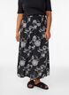 Maxinederdel i viskose med smock, Sort, Model image number 2